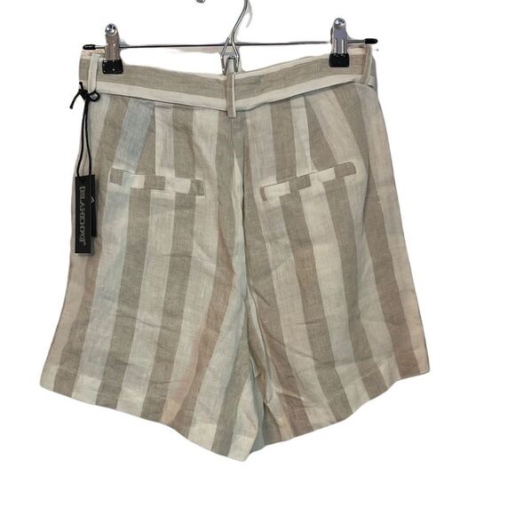 BLANKNYC Belted Striped Linen Shorts.Size 25 - Picture 7 of 14